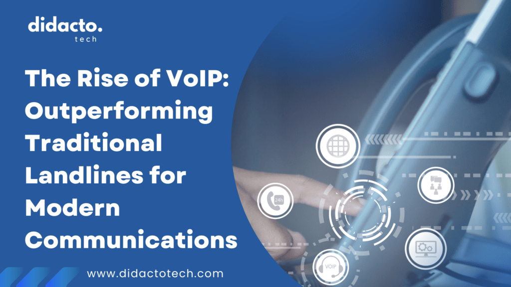 VoIP and traditional landline